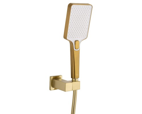 Смеситель для душа Wonzon & Woghand Cube 2.0 WW-88048068-BG цвет Брашированное золото