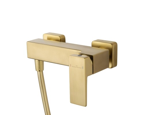 Смеситель для душа Wonzon & Woghand Cube 2.0 WW-88048068-BG цвет Брашированное золото
