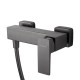 Смеситель для душа Wonzon & Woghand Cube 2.0 WW-88048068-BGM цвет Темный графит