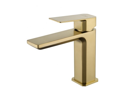 Смеситель для раковины Wonzon & Woghand Diamond WW-88139011-BG цвет Брашированное золото