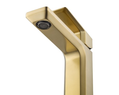 Смеситель для раковины Wonzon & Woghand Diamond WW-88139011-BG цвет Брашированное золото