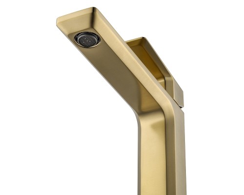 Смеситель для раковины Wonzon & Woghand Diamond WW-88239011-BG цвет Брашированное золото