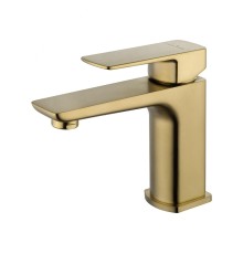 Смеситель для раковины Wonzon & Woghand Edge WW-88139003-BG цвет Брашированное золото