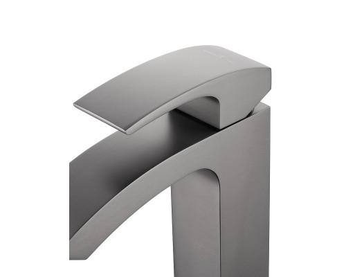 Смеситель для раковины Wonzon & Woghand Fit WW-88139009-BGM цвет Темный графит