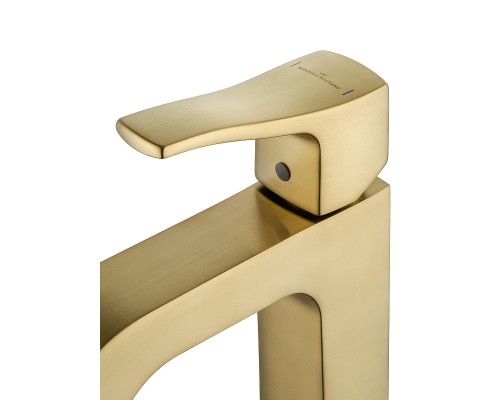 Смеситель для раковины Wonzon & Woghand Flex WW-88018072-BG цвет Брашированное золото