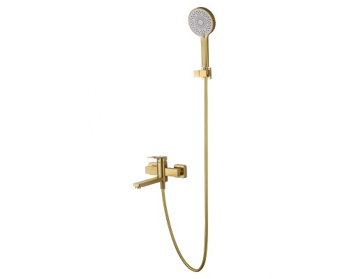 Смеситель для ванны Wonzon & Woghand Frame WW-88639010-BG цвет Брашированное золото