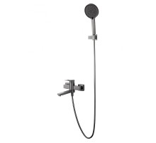 Смеситель для ванны Wonzon & Woghand Frame WW-88639010-BGM цвет Темный графит