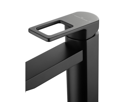 Смеситель для раковины Wonzon & Woghand Frame WW-88139010-MB цвет Черный матовый