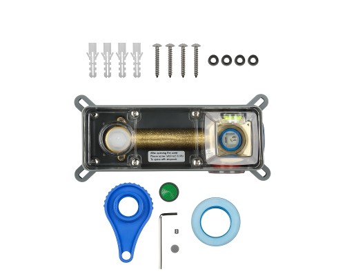 Смеситель для раковины Wonzon & Woghand Frame WW-88869010-BG цвет Брашированное золото