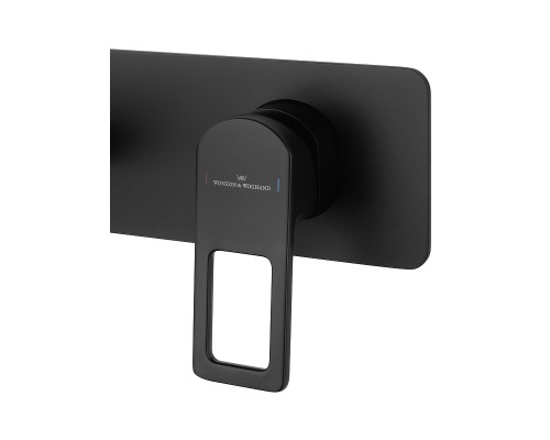 Смеситель для раковины Wonzon & Woghand Frame WW-88869010-MB цвет Черный матовый