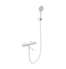 Смеситель для ванны Wonzon & Woghand Inn WW-A2006-A1-MW с термостатом цвет Белый матовый