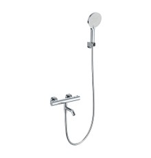 Смеситель для ванны Wonzon & Woghand Inn WW-B2065-A1-CR с термостатом цвет Хром