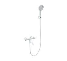 Смеситель для ванны Wonzon & Woghand Inn WW-B2065-A1-MW с термостатом цвет Белый матовый