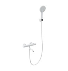 Смеситель для ванны Wonzon & Woghand Inn WW-B2065-A1-MW с термостатом цвет Белый матовый