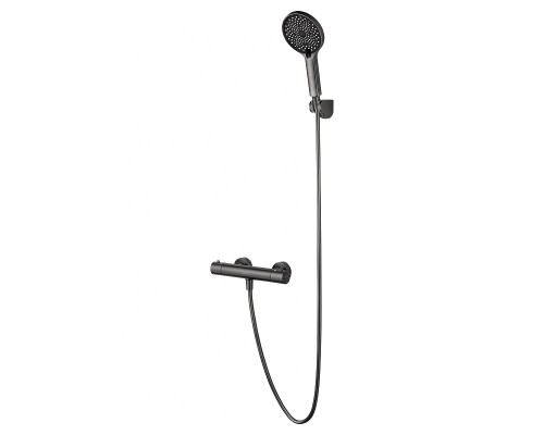 Смеситель для душа Wonzon & Woghand Inn WW-B2065-A-BGG с термостатом цвет Темный графит