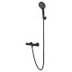 Смеситель для душа Wonzon & Woghand Inn WW-B2065-A-MB с термостатом цвет Черный матовый