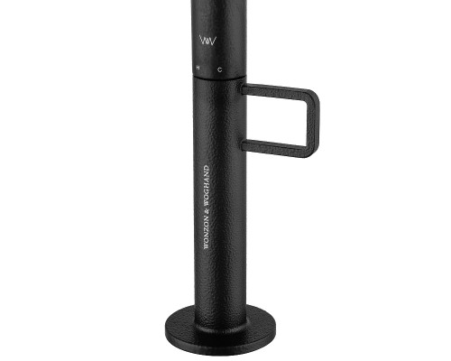 Смеситель для раковины Wonzon & Woghand Loop WW-112-00-508 цвет Черный матовый