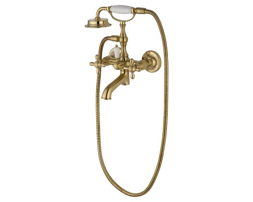 Смеситель для ванны Wonzon & Woghand Retro WW-88639020-BG цвет Брашированное золото