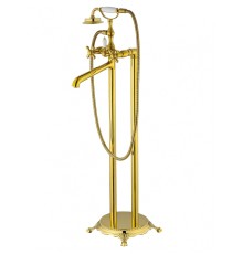 Смеситель для ванны Wonzon & Woghand Retro WW-88649020-PG универсальный цвет Глянцевое золото