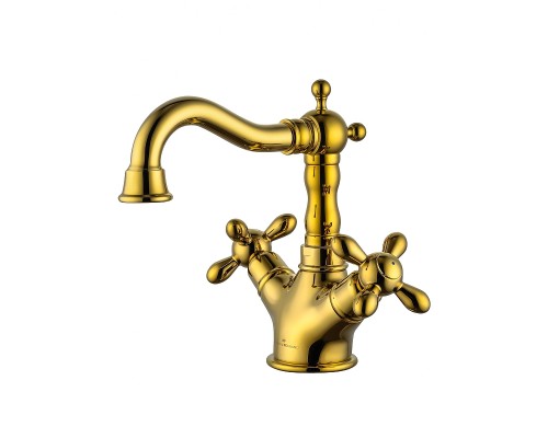 Смеситель для раковины Wonzon & Woghand Retro WW-88139020-PG цвет Глянцевое золото