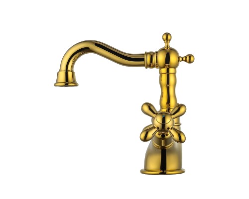 Смеситель для раковины Wonzon & Woghand Retro WW-88139020-PG цвет Глянцевое золото