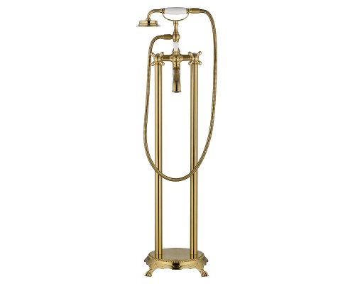 Смеситель для ванны Wonzon & Woghand Retro WW-88649020-BG универсальный цвет Брашированное золото