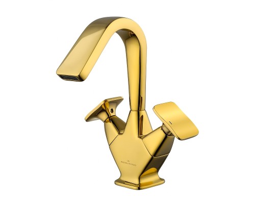 Смеситель для раковины Wonzon & Woghand Shakespeare WW-651103-DG цвет Темное золото