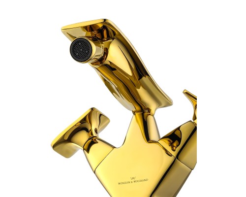 Смеситель для биде Wonzon & Woghand Shakespeare WW-655001-DG цвет Темное золото