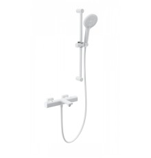 Смеситель для ванны Wonzon & Woghand Solid WW-C2011-A-MW с термостатом цвет Белый матовый