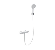 Смеситель для душа Wonzon & Woghand Stay WW-B2016-A-MW с термостатом цвет Белый матовый