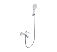 Смеситель для ванны Wonzon & Woghand Stay WW-B2016-A1-CR с термостатом цвет Хром