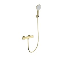 Смеситель для душа Wonzon & Woghand Stay WW-B2016-A-BG с термостатом цвет Брашированное золото