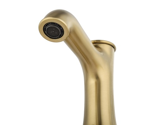 Смеситель для раковины Wonzon & Woghand Steam WW-88159008-BG цвет Брашированное золото