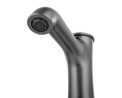 Смеситель для раковины Wonzon & Woghand Steam WW-88159008-BGM цвет Темный графит