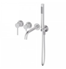 Смеситель для ванны Wonzon & Woghand Stick WW-889017-BN цвет Брашированный никель