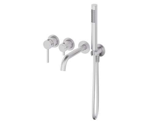 Смеситель для ванны Wonzon & Woghand Stick WW-889017-BN цвет Брашированный никель