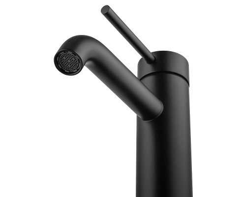 Смеситель для раковины Wonzon & Woghand Stick WW-88139017-MB цвет Черный матовый
