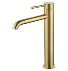 Смеситель для раковины Wonzon & Woghand Stick WW-88239017-BG цвет Брашированное золото