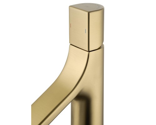 Смеситель для раковины Wonzon & Woghand The One WW-H010-BG цвет Брашированное золото