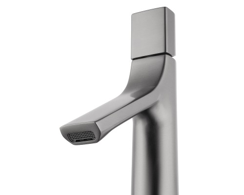 Смеситель для раковины Wonzon & Woghand The One WW-H1011-BGG цвет Темный графит