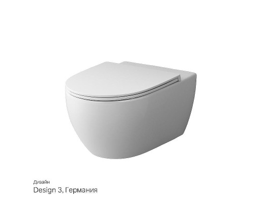 Унитаз AM.PM Awe C111700SC подвесной с сиденьем Микролифт