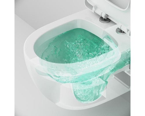 Унитаз AM.PM Awe C111738WH подвесной без сиденья