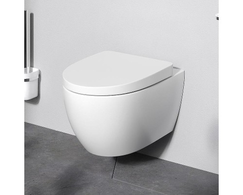 Унитаз AM.PM Awe C111738WH подвесной без сиденья