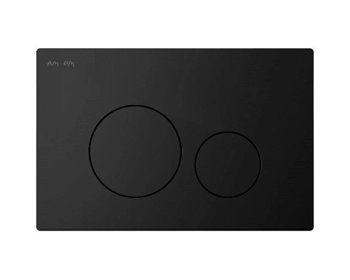 Комплект унитаза с инсталляцией AM.PM Awe FlashClean IS49038.111700 с сиденьем Микролифт и Черной матовой клавишей смыва