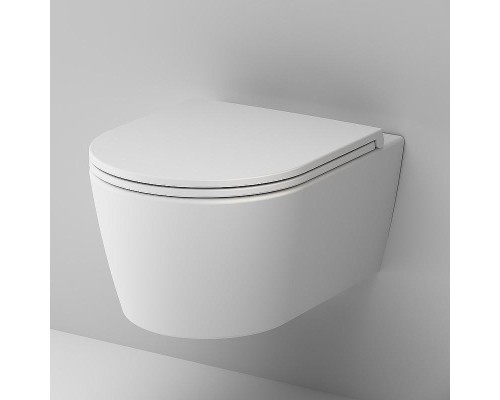 Унитаз AM.PM Func FlashClean C8F1700MWSC подвесной Белый матовый с сиденьем Микролифт