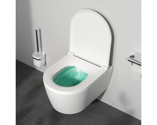 Унитаз AM.PM Func FlashClean C8F1700MWSC подвесной Белый матовый с сиденьем Микролифт