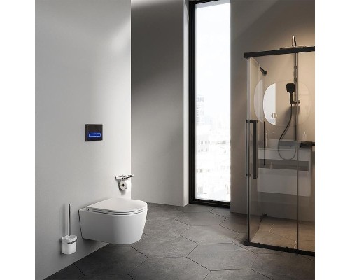 Унитаз AM.PM Func FlashClean C8F1700MWSC подвесной Белый матовый с сиденьем Микролифт