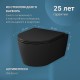 Унитаз AM.PM Func FlashClean C8F1700MBSC подвесной Черный матовый с сиденьем Микролифт