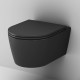 Унитаз AM.PM Func FlashClean C8F1700MBSC подвесной Черный матовый с сиденьем Микролифт