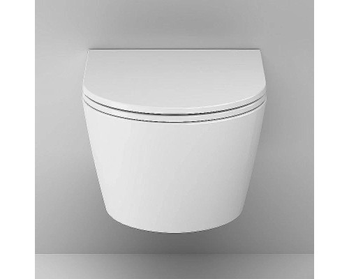 Комплект унитаза с инсталляцией AM.PM Func FlashClean IS90138.8F1701 с сиденьем Микролифт и Черной матовой клавишей смыва